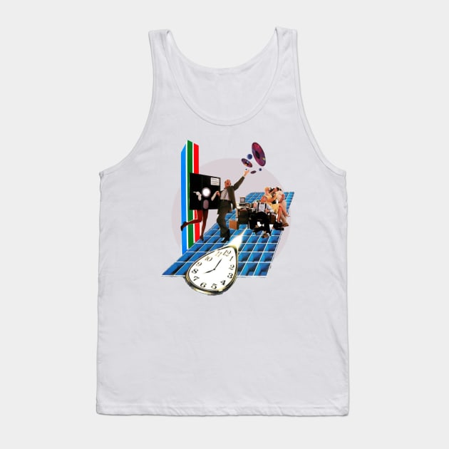 Time travel Tank Top by reesea